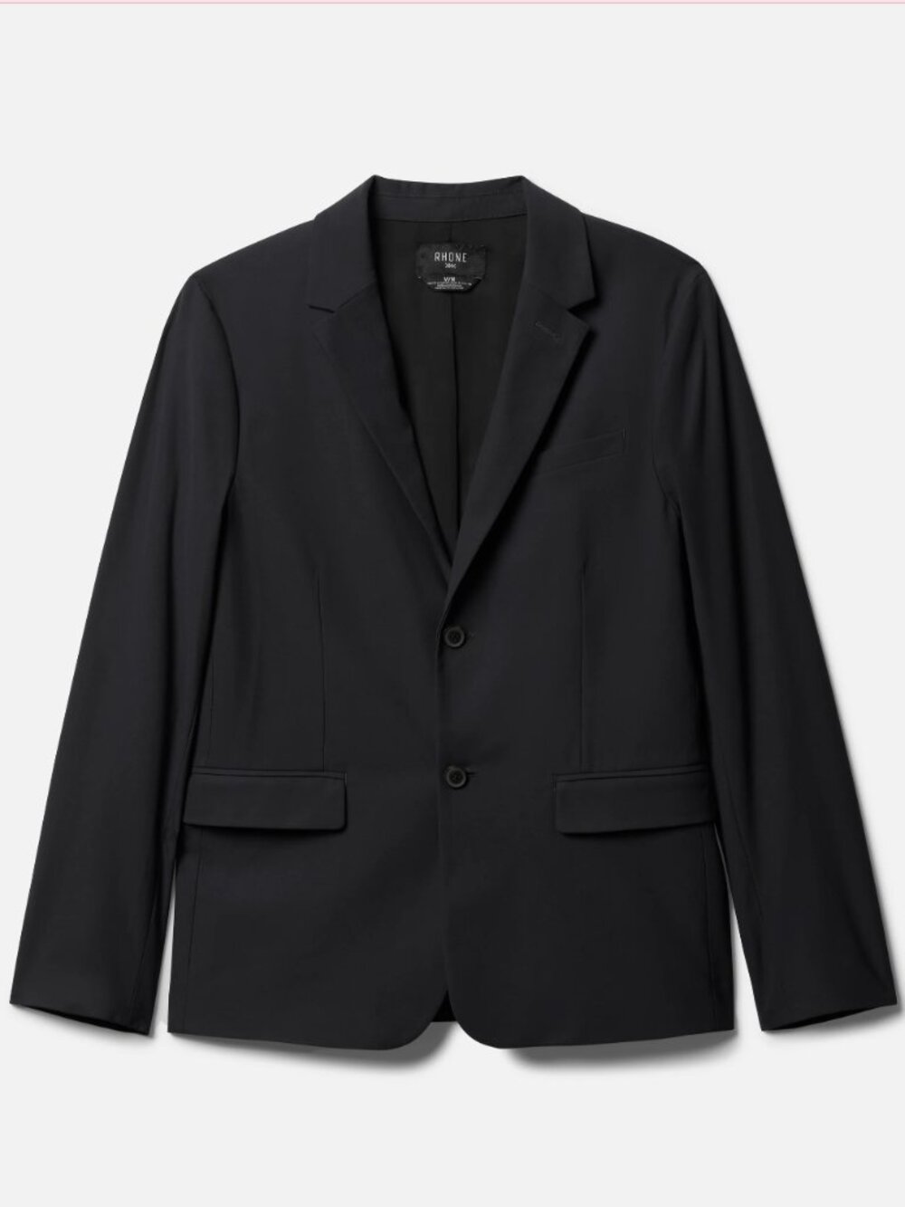 Rhone Commuter Blazer Classic Fit Black Men's Performance Sport Coat NWT